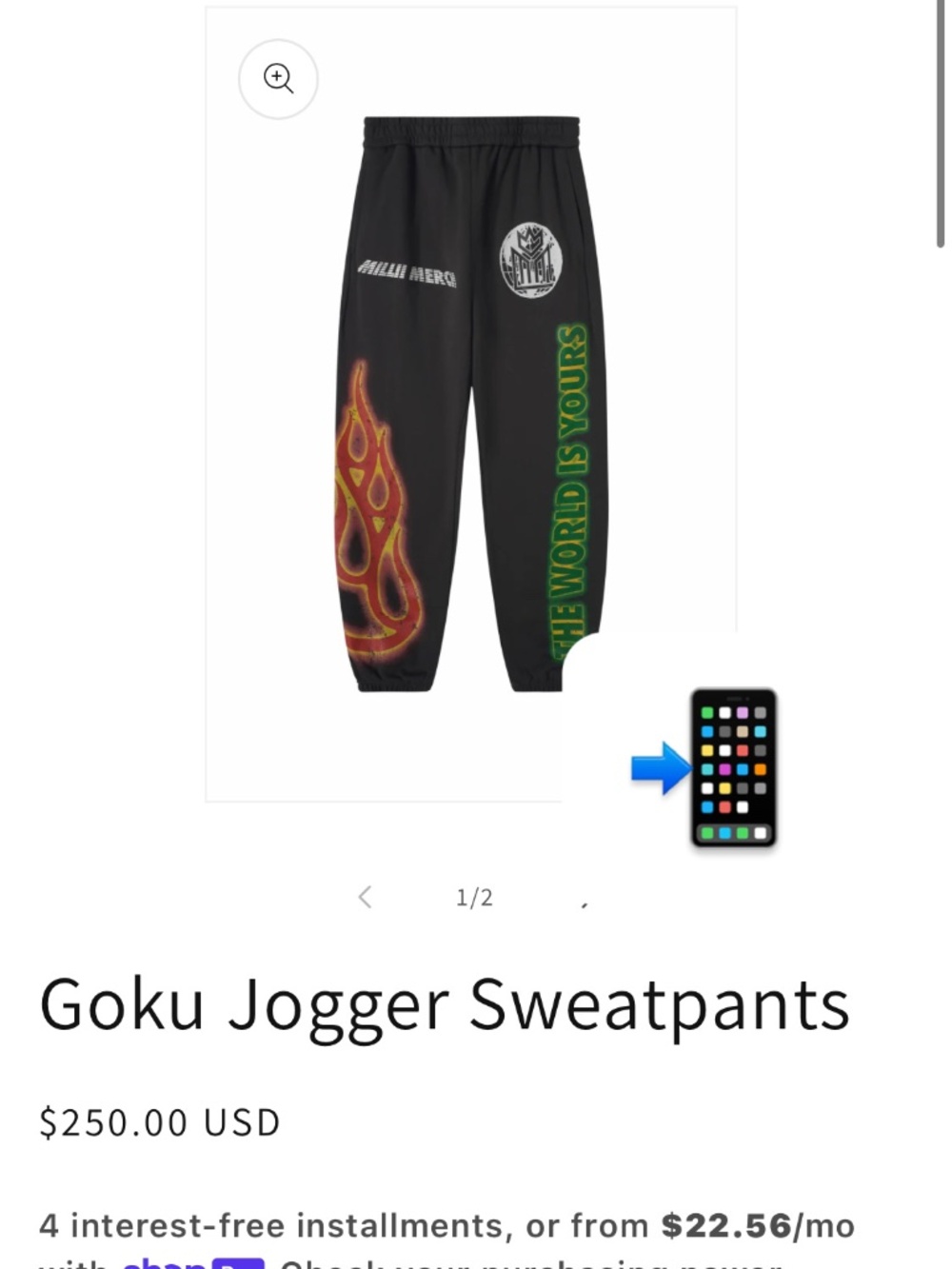 Milli Merch Sweatpants